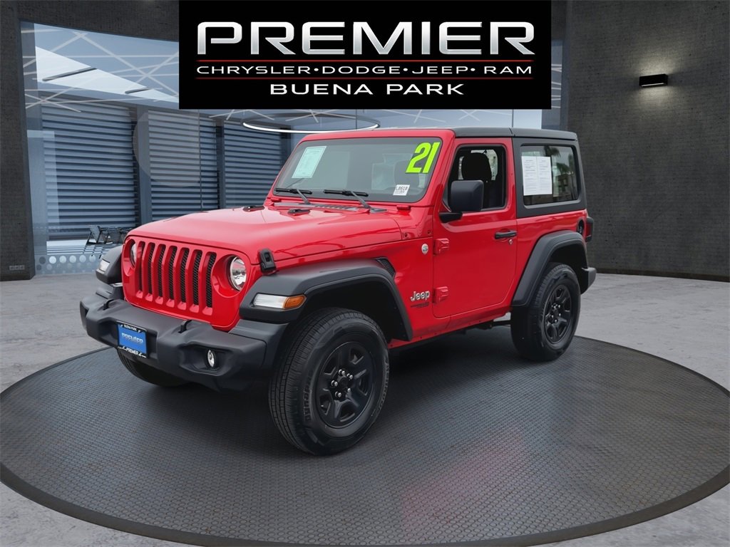 Used 2021 Jeep Wrangler Sport image 4