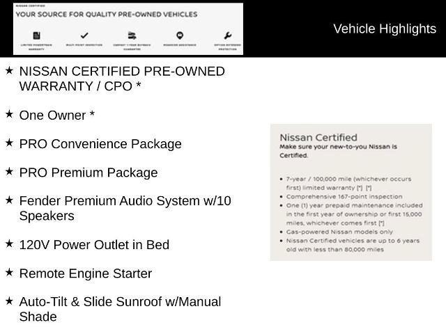 Certified 2025 Nissan Frontier PRO-4X w/ Pro Premium Package AWD/4WD image 4