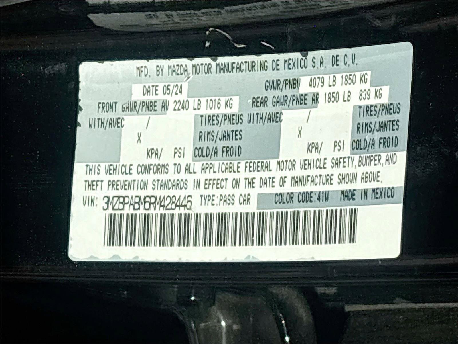 Used 2024 MAZDA MAZDA3 s FWD image 30