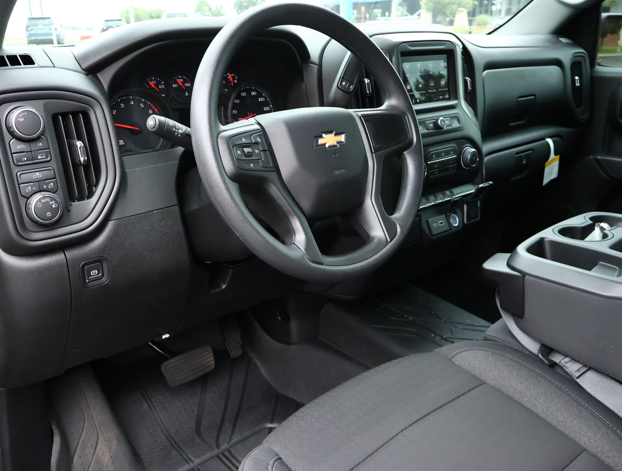 New 2026 Chevrolet Silverado 1500 Custom w/ LPO, Dark Essentials Package AWD/4WD image 3