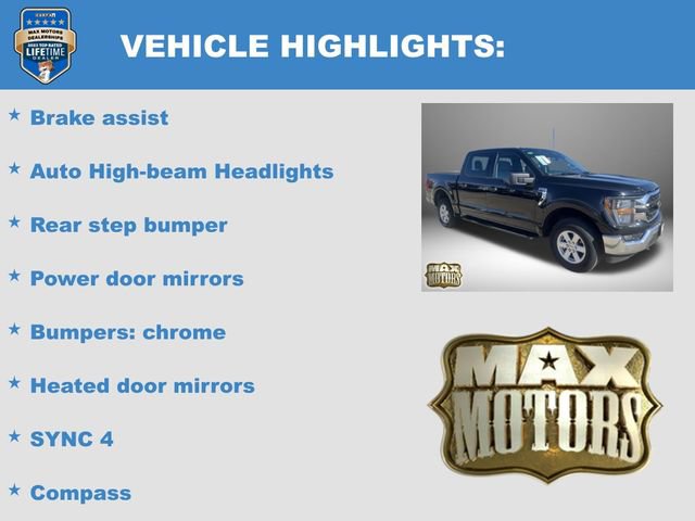 Used 2023 Ford F150 XLT w/ Equipment Group 301A Mid AWD/4WD image 12