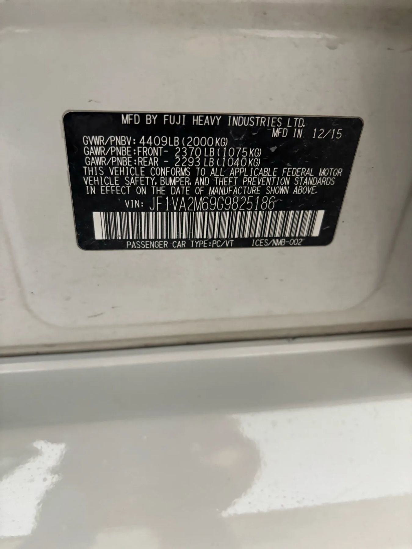 Used 2016 Subaru WRX STI image 28