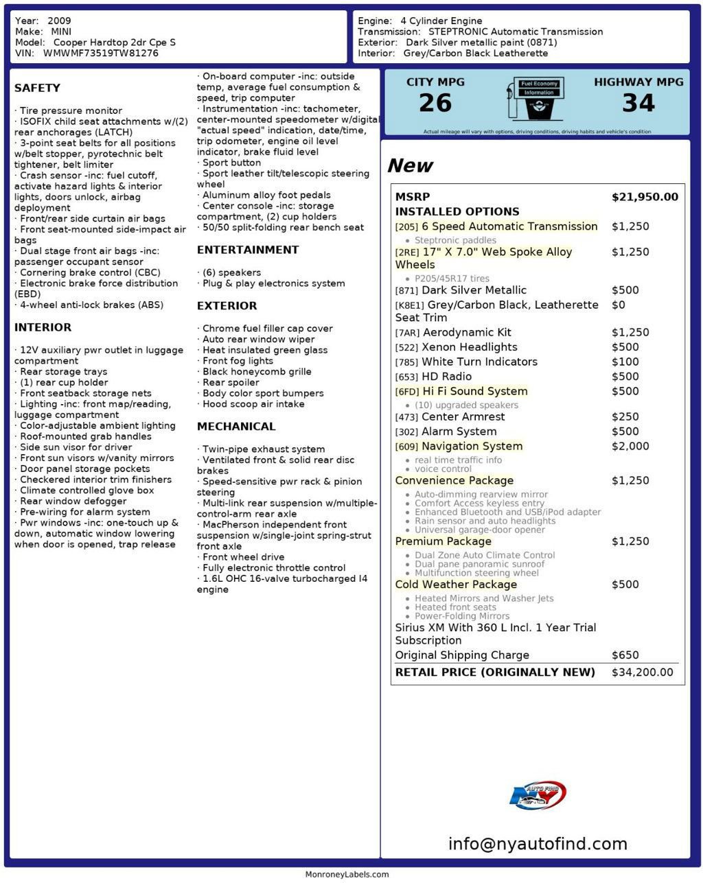 Used 2009 MINI Cooper S image 24