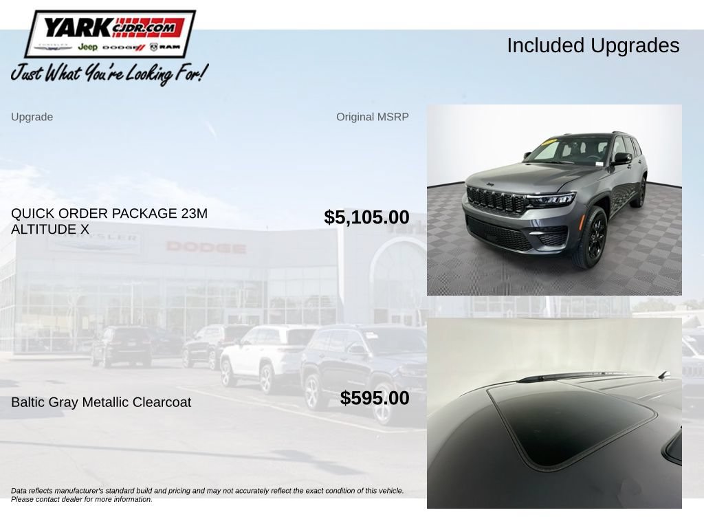 Certified 2025 Jeep Grand Cherokee Altitude AWD/4WD image 5