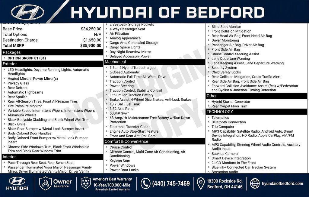 New 2026 Hyundai Tucson SEL AWD/4WD image 41