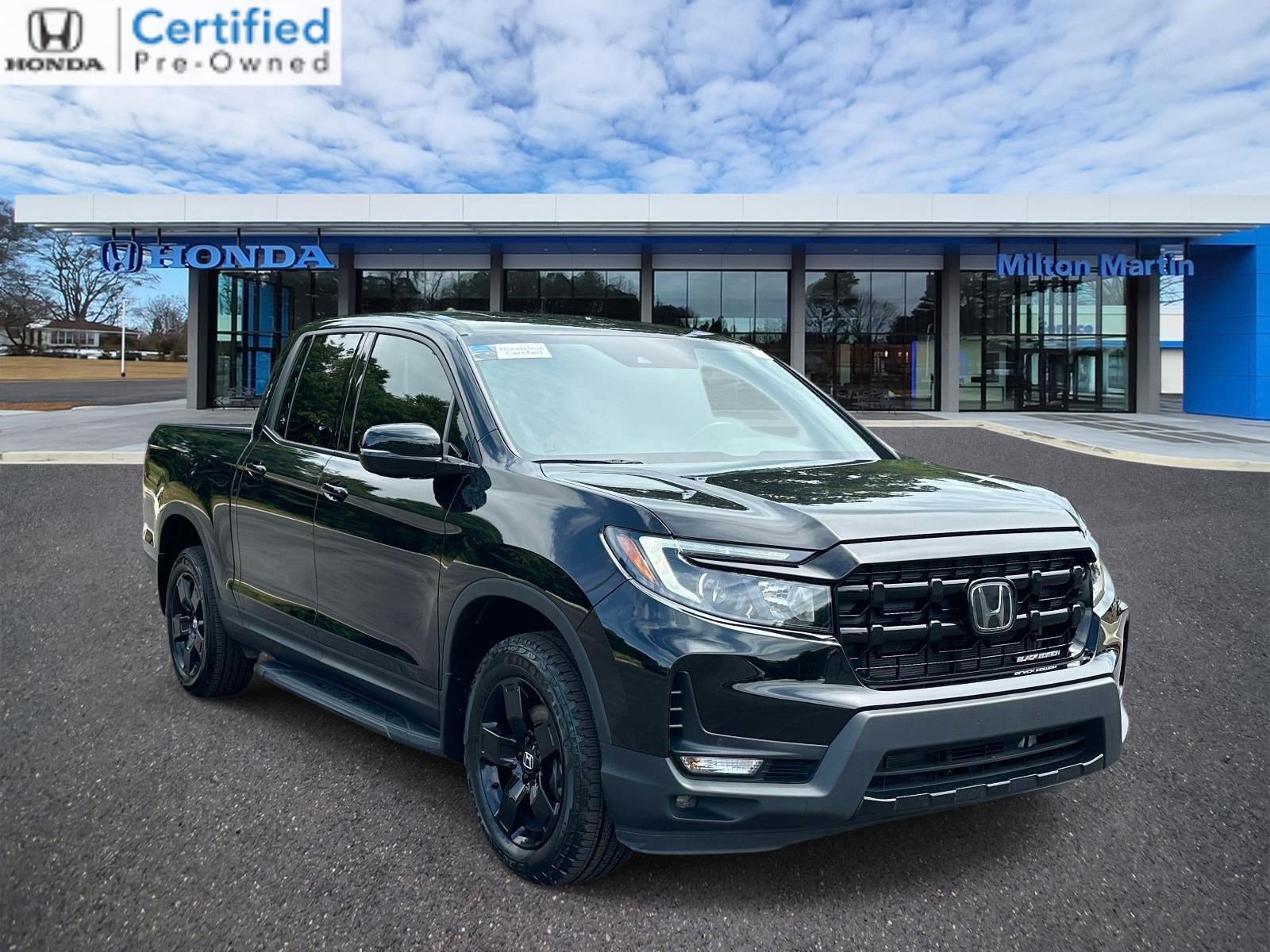 Certified 2024 Honda Ridgeline Black Edition