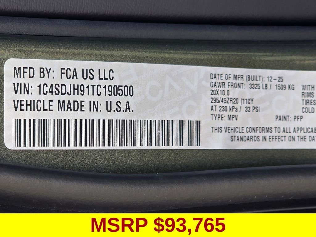 New 2026 Dodge Durango SRT Hellcat image 46