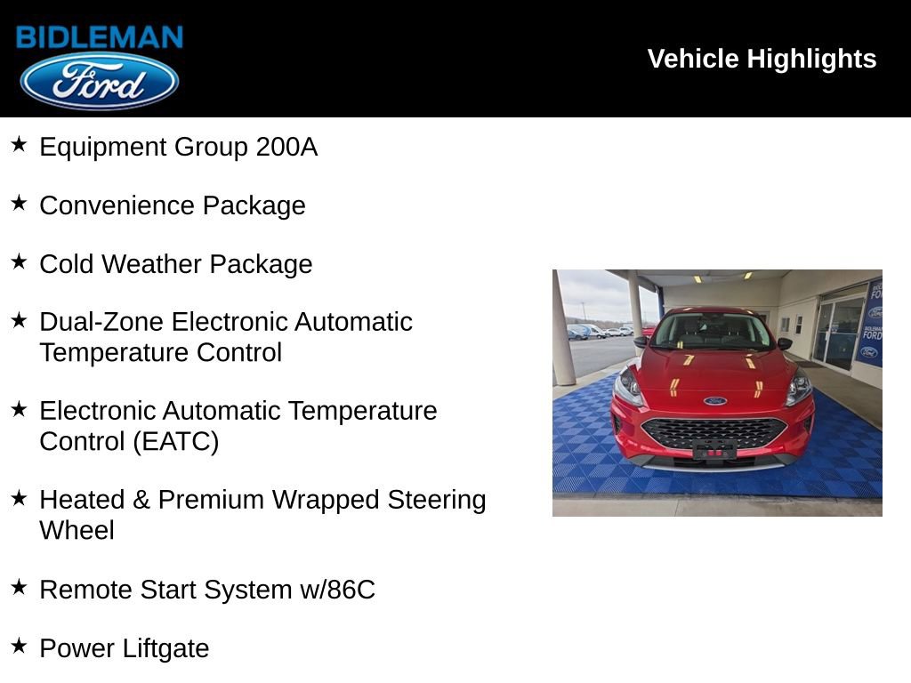 Used 2022 Ford Escape SE w/ Convenience Package image 10
