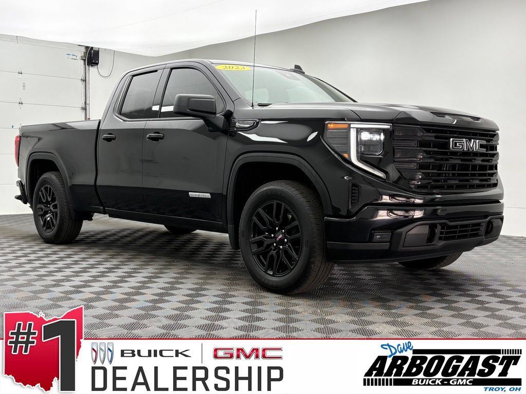 Used 2023 GMC Sierra 1500 Elevation w/ LPO, Elevation Black Package AWD/4WD image 1