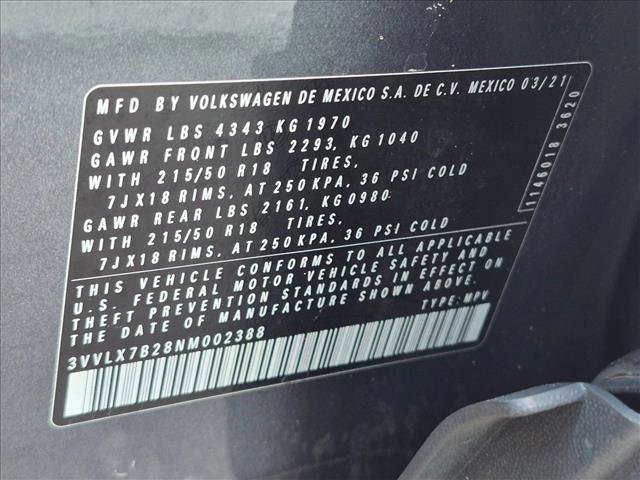 Used 2022 Volkswagen Taos SE image 23