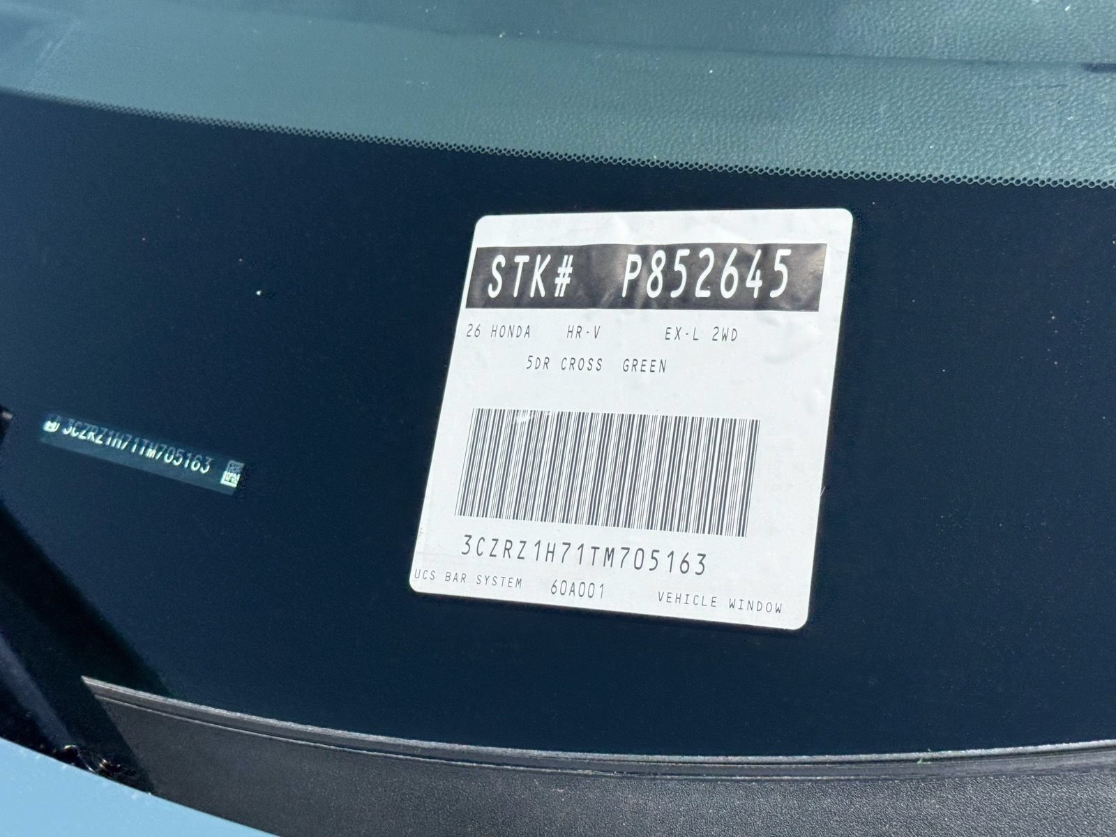 Certified 2026 Honda HR-V EX-L image 34