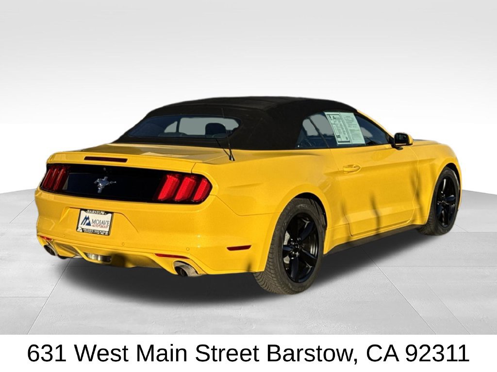 Used 2015 Ford Mustang Convertible w/ Equipment Group 051A RWD image 4