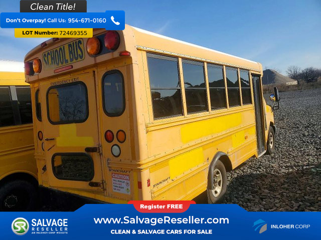 Used 2009 Chevrolet Express 3500 w/ School Bus Package RWD image 5
