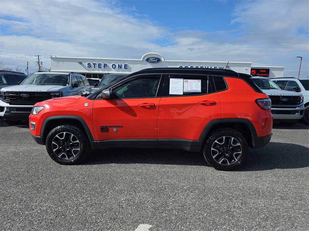 Used 2020 Jeep Compass Trailhawk w/ Advanced Safety Group image 8