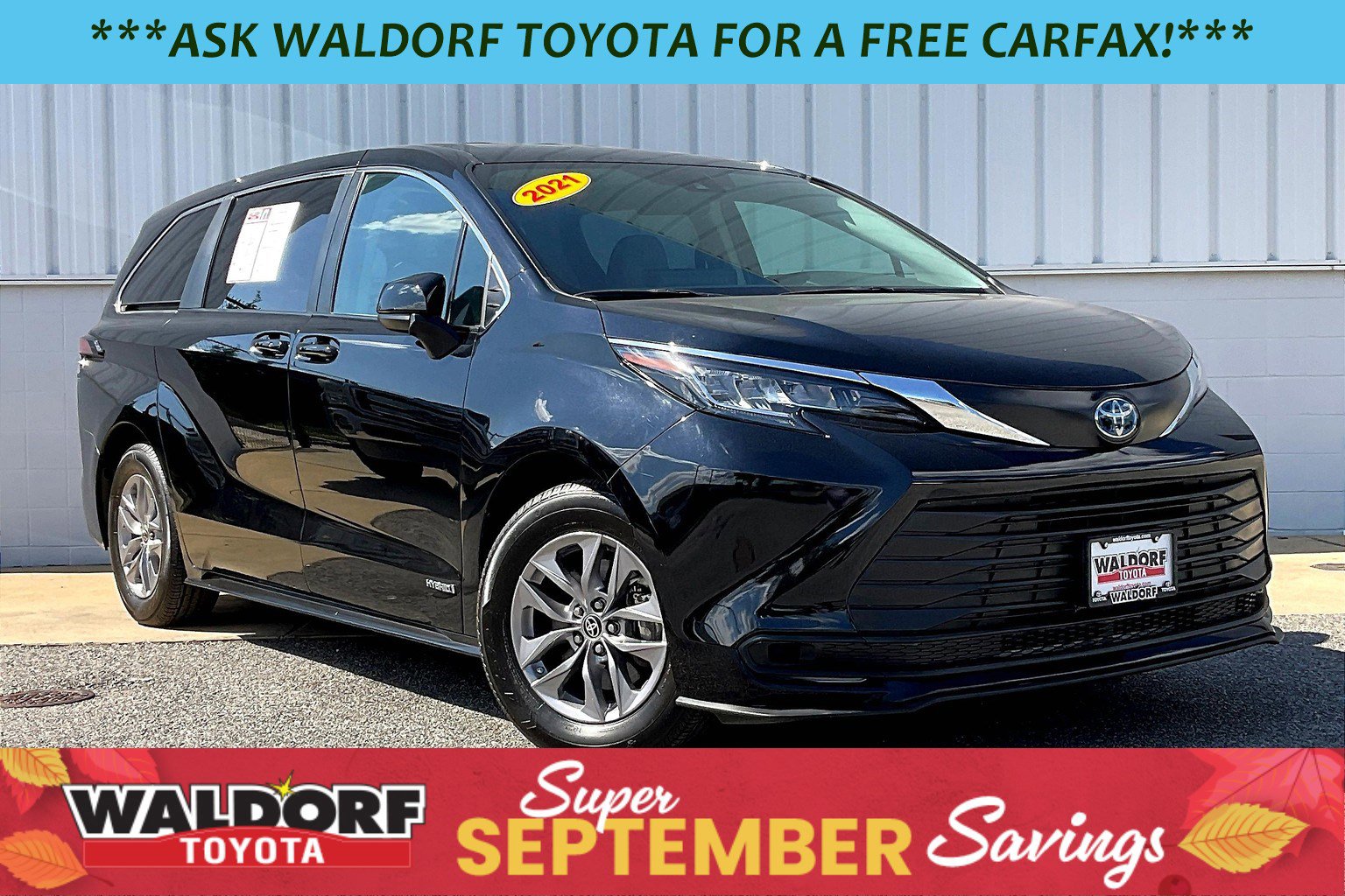 Used 2021 Toyota Sienna LE