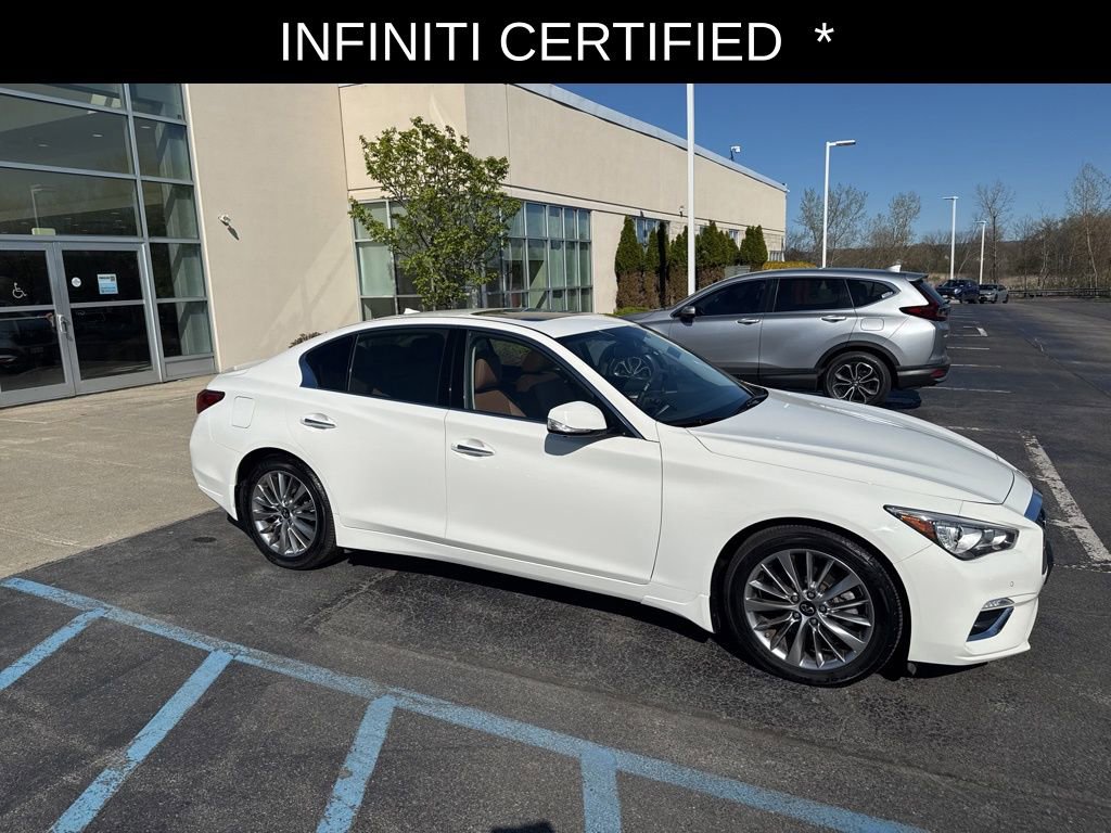 Certified 2023 INFINITI Q50 Luxe w/ Cargo Package AWD/4WD image 2