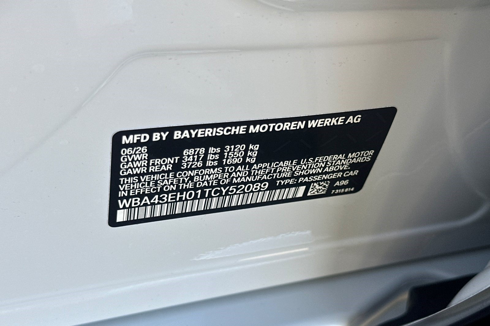 New 2026 BMW 750e xDrive AWD/4WD image 24