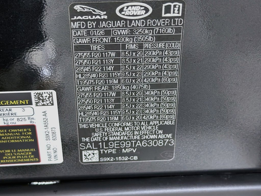 Used 2026 Land Rover Range Rover Sport Dynamic SE AWD/4WD image 34