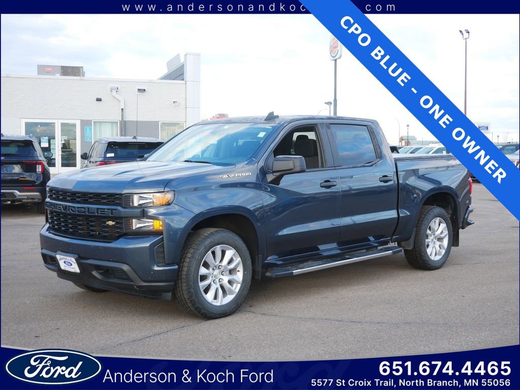 Used 2020 Chevrolet Silverado 1500 Custom w/ Custom Convenience Package image 1