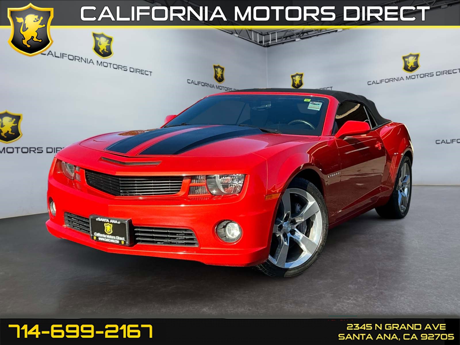 Used 2012 Chevrolet Camaro SS w/ Black Stripe Package image 1