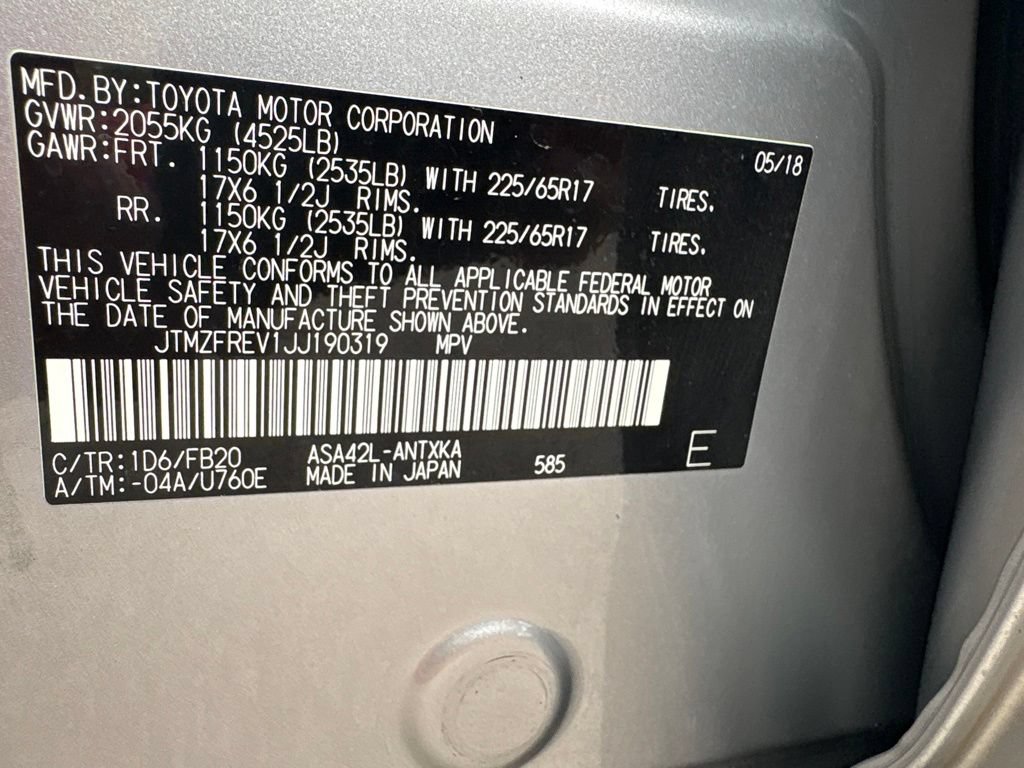Used 2018 Toyota RAV4 LE FWD image 21