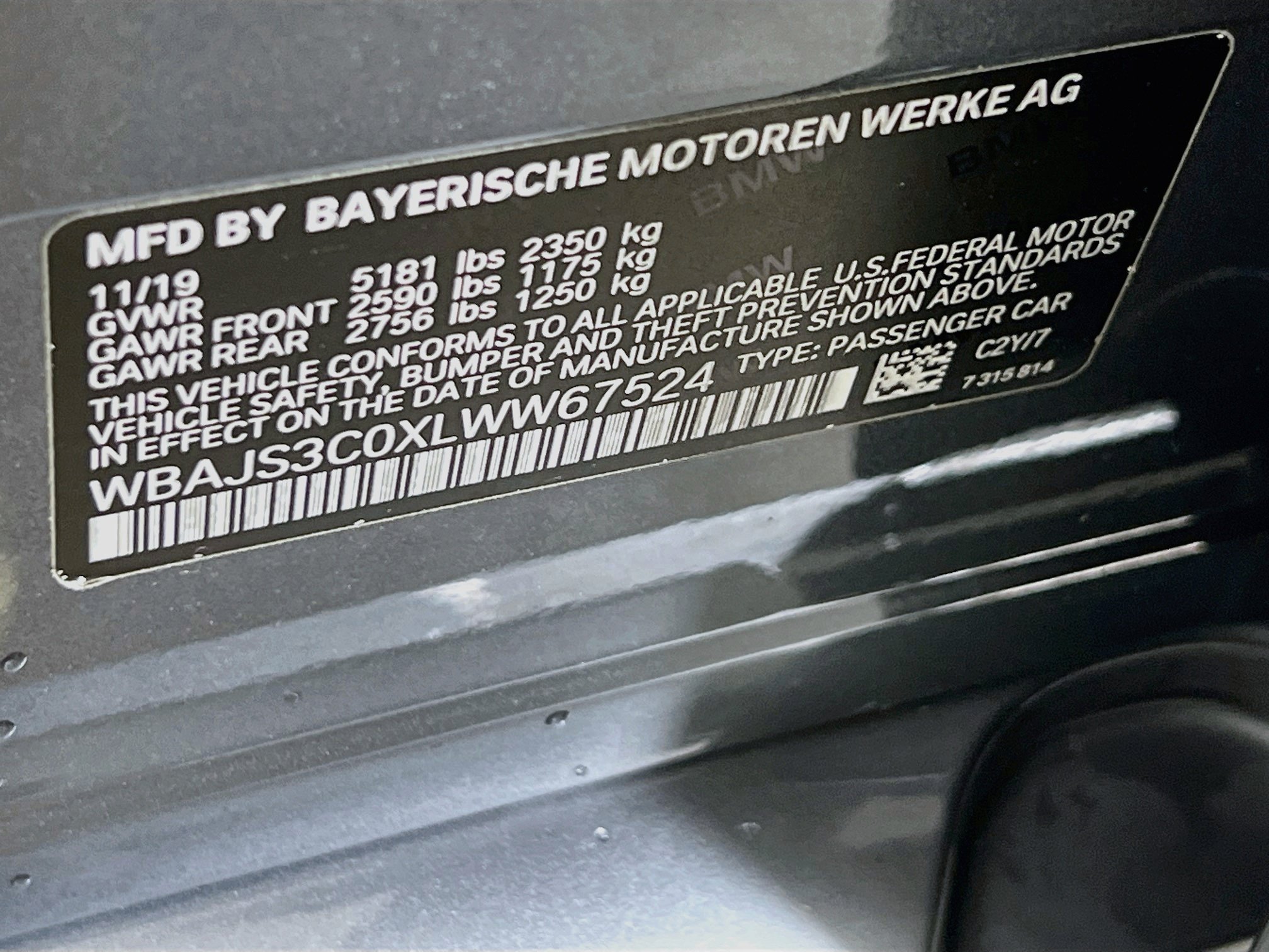 Used 2020 BMW 540i xDrive w/ Executive Package AWD/4WD image 32