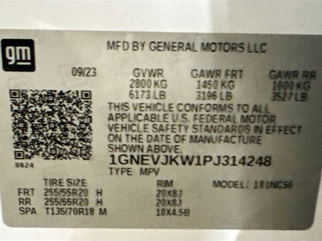 Used 2023 Chevrolet Traverse RS w/ LPO, Floor Liner Package image 34