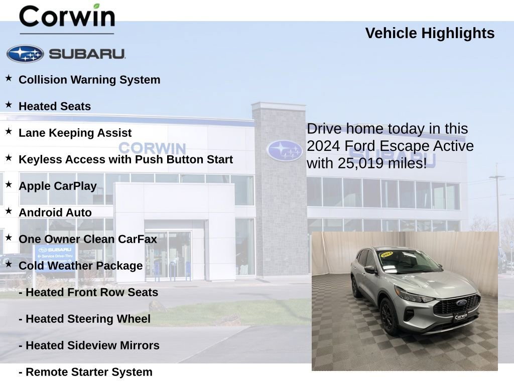Used 2024 Ford Escape Active image 6