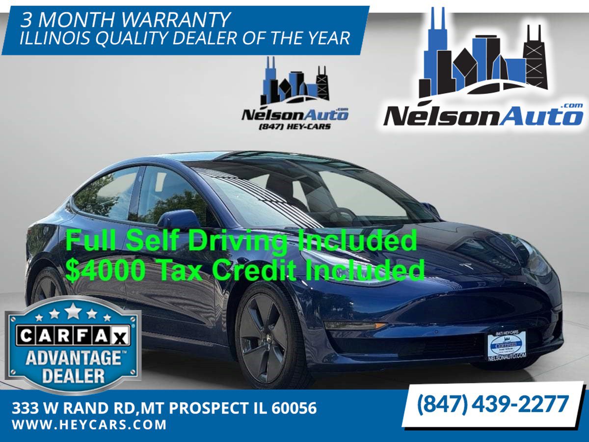 Used 2021 Tesla Model 3 Long Range image 1
