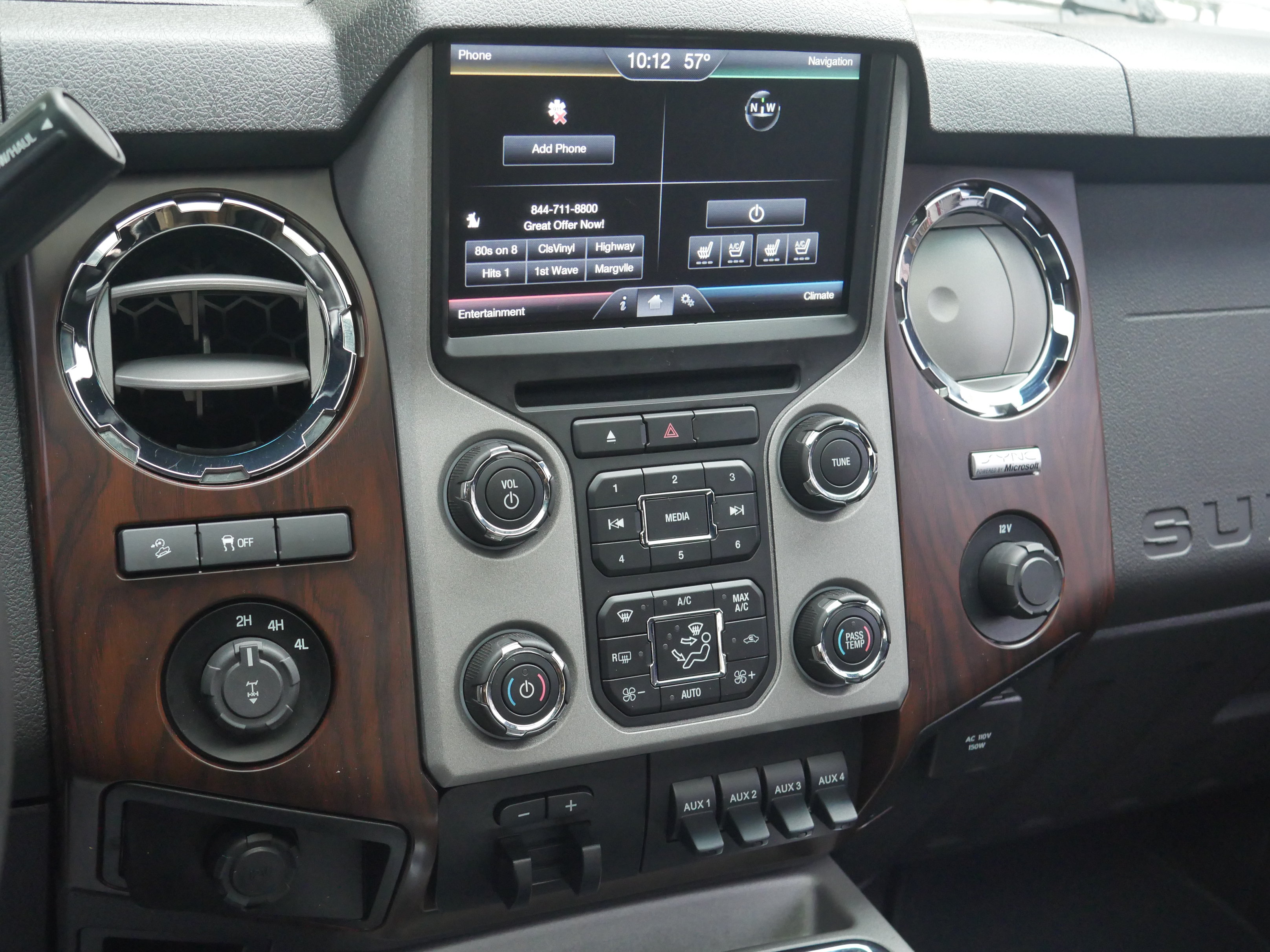 Used 2014 Ford F350 Lariat w/ Lariat Ultimate Package AWD/4WD image 11