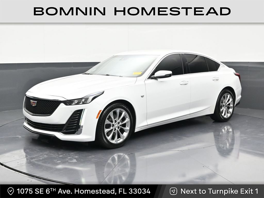 Certified 2022 Cadillac CT5 Premium Luxury w/ Climate Package RWD image 1
