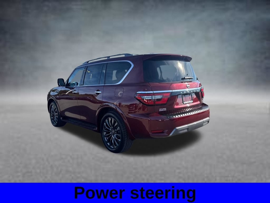 Used 2022 Nissan Armada Platinum w/ Captain's Chairs Package AWD/4WD image 9