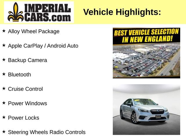 Used 2018 Subaru Legacy 2.5i w/ Alloy Wheel Package AWD/4WD image 8
