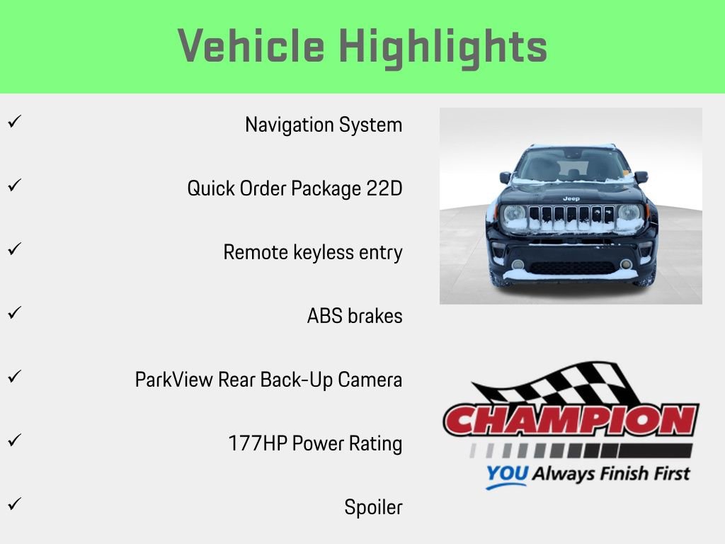 Used 2021 Jeep Renegade Limited image 6