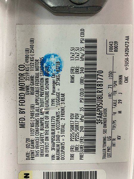 Used 2020 Ford Fusion Energi Titanium image 10