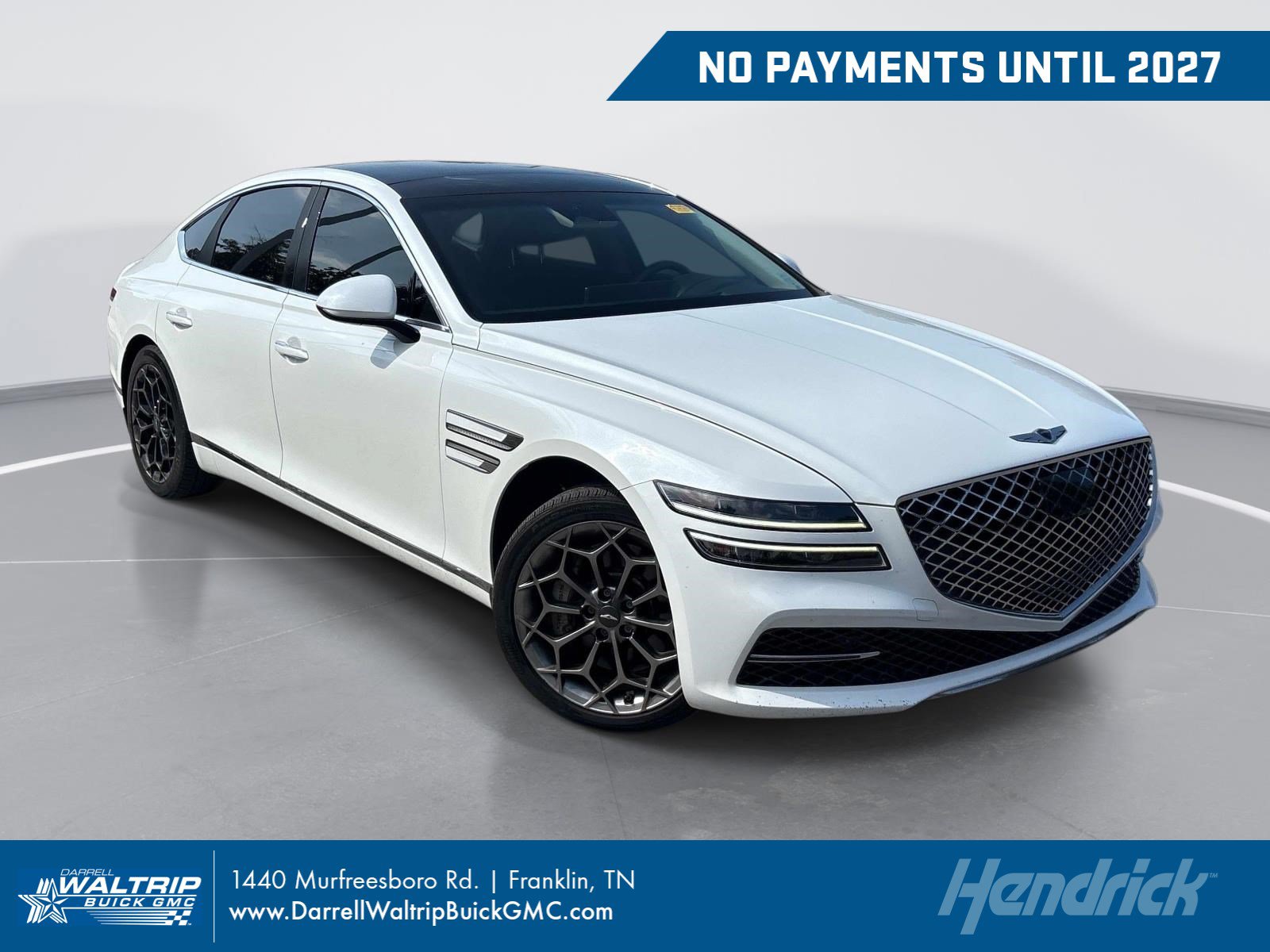 Used 2021 Genesis G80 3.5T RWD image 1