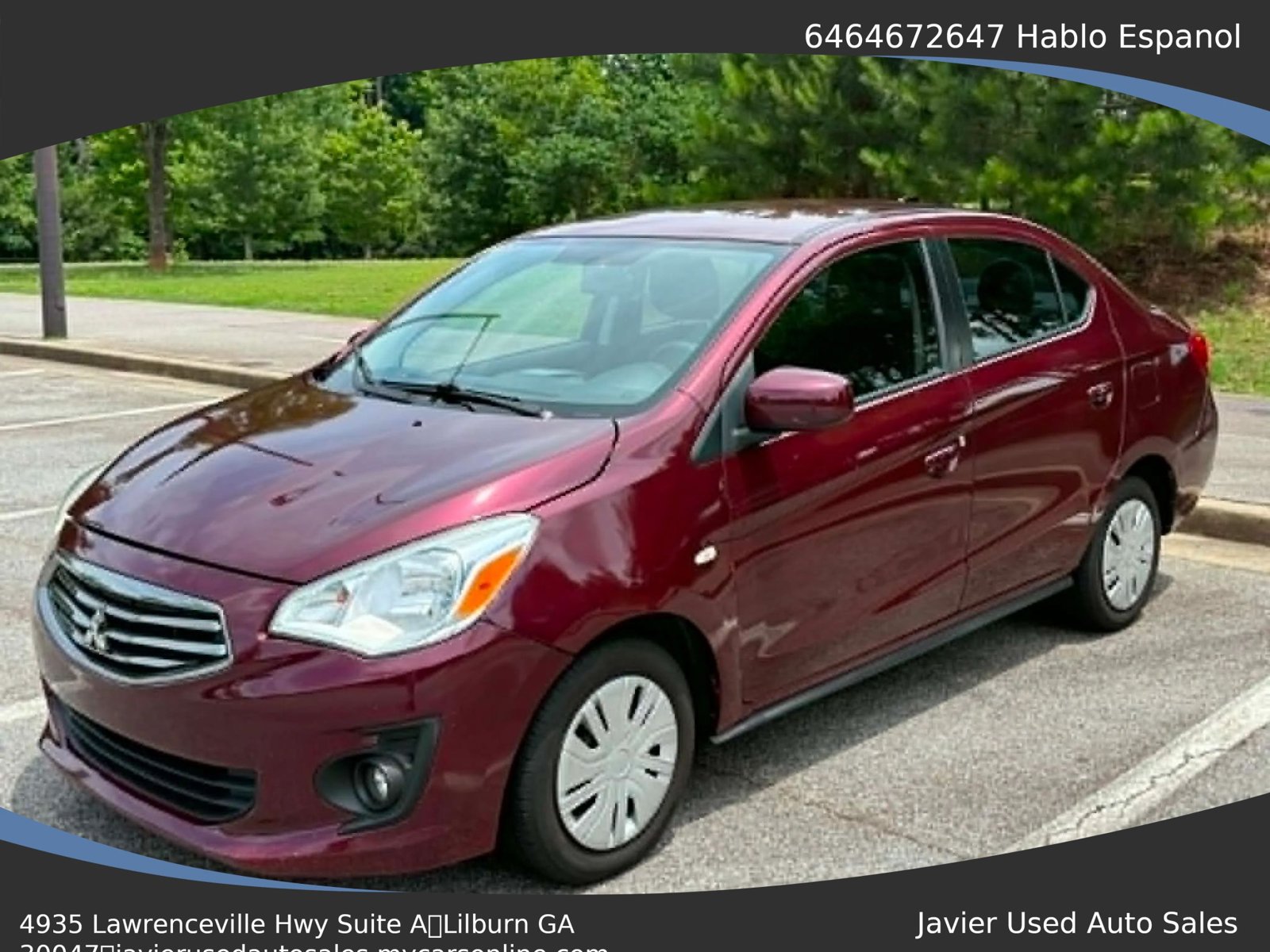 Used 2019 Mitsubishi Mirage G4 ES