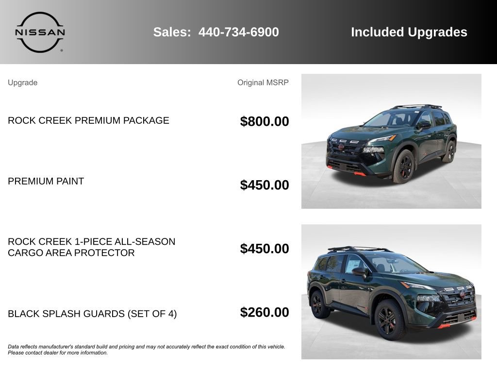 New 2026 Nissan Rogue SV w/ Rock Creek Premium Package AWD/4WD image 7