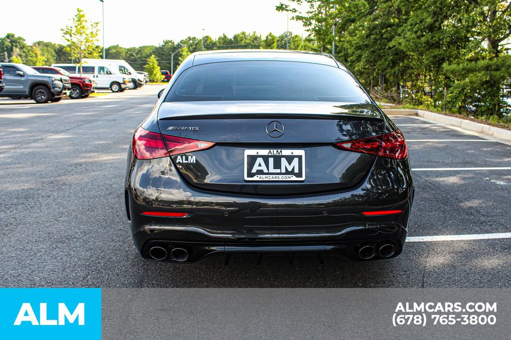 Used 2025 Mercedes-Benz C 43 AMG 4MATIC Sedan w/ AMG Night Package Plus image 10