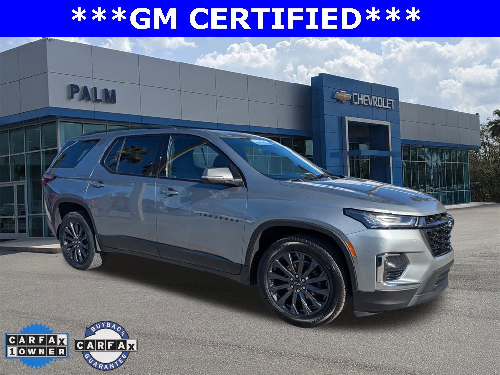 Certified 2023 Chevrolet Traverse RS