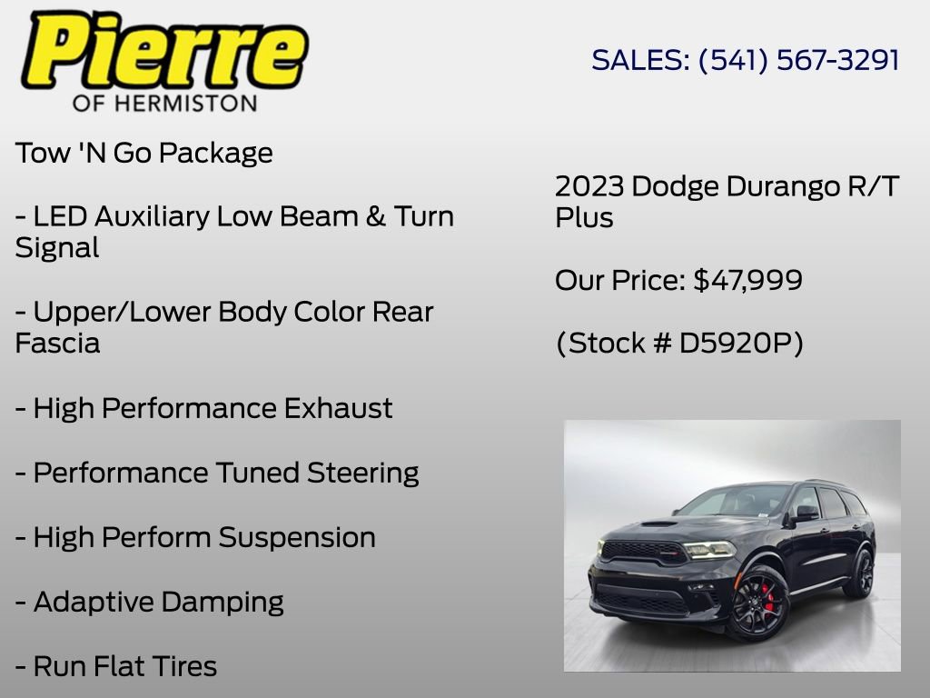 Used 2023 Dodge Durango R/T w/ Tow 'N Go Package AWD/4WD image 36