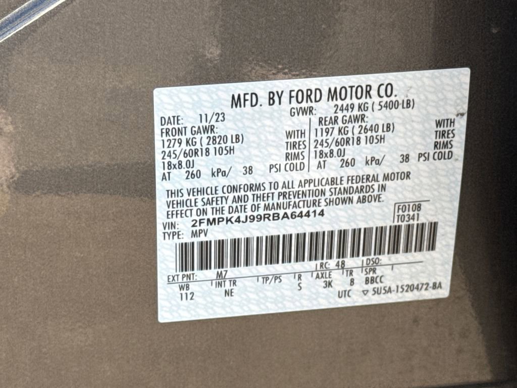 Used 2024 Ford Edge SEL w/ Sport Appearance Package image 32