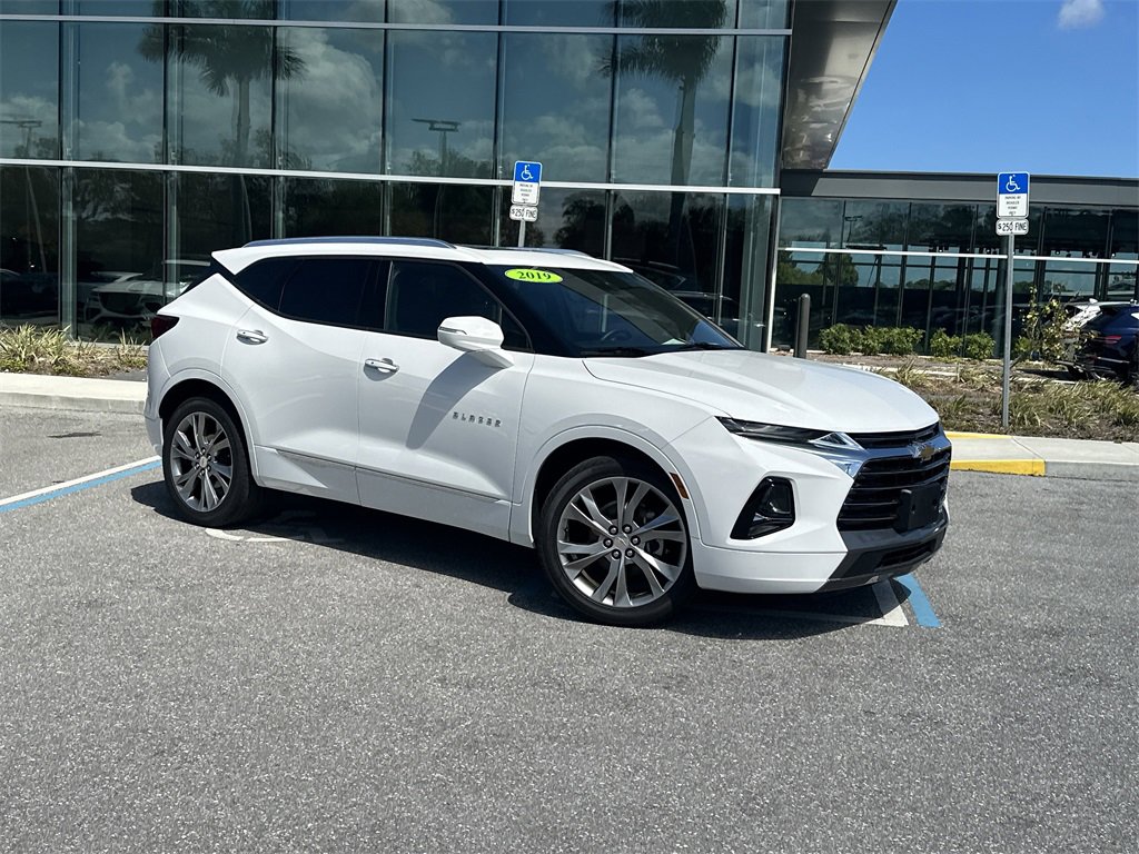 Used 2019 Chevrolet Blazer Premier w/ Sun and Wheels Package image 2