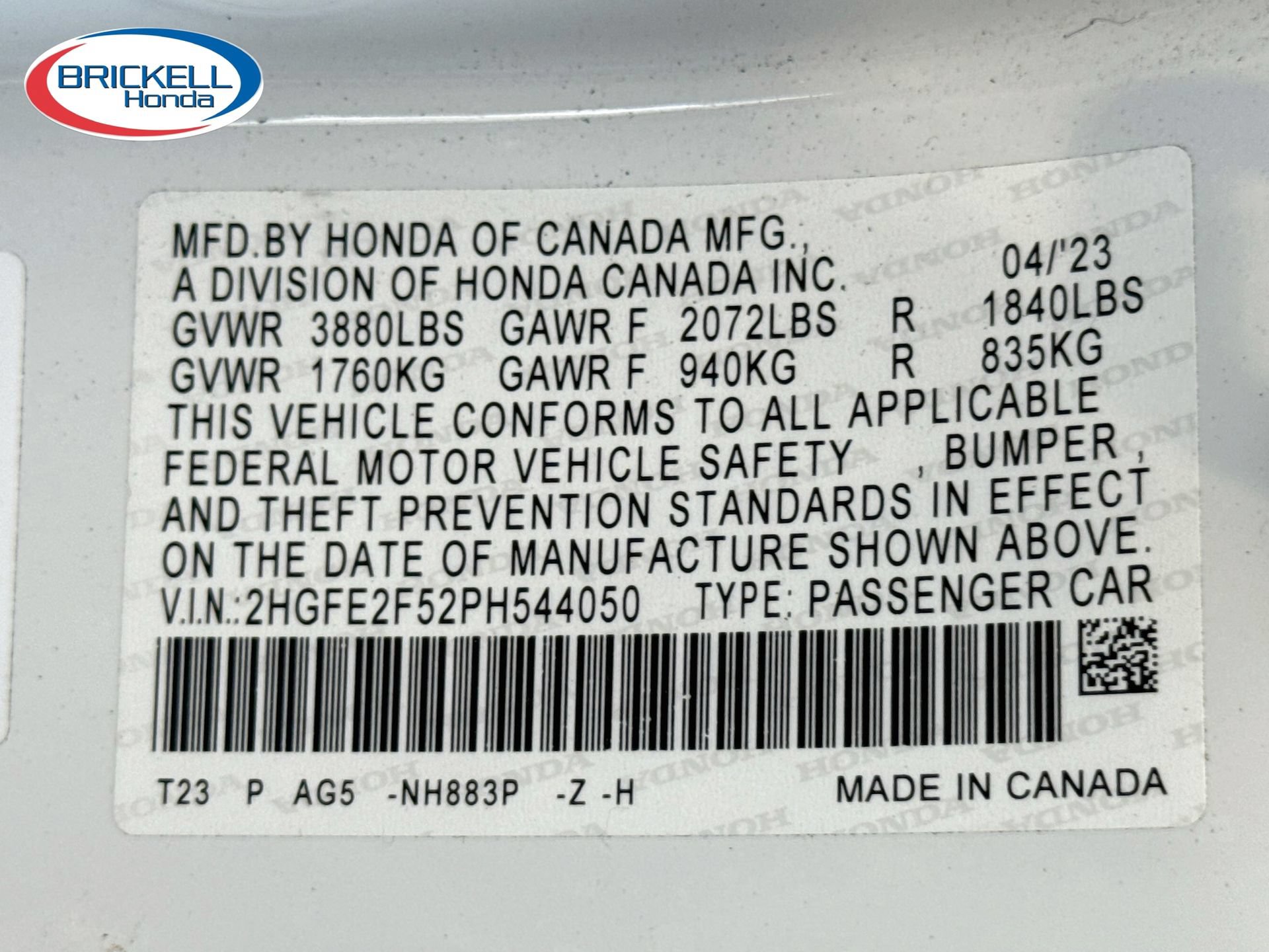 Used 2023 Honda Civic Sport image 46