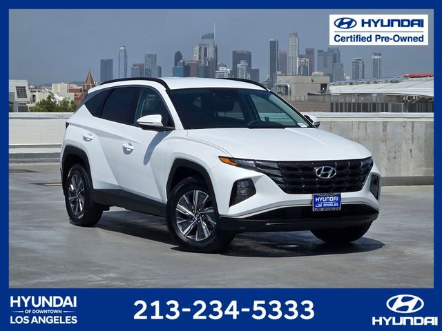 Certified 2023 Hyundai Tucson Blue AWD/4WD image 1