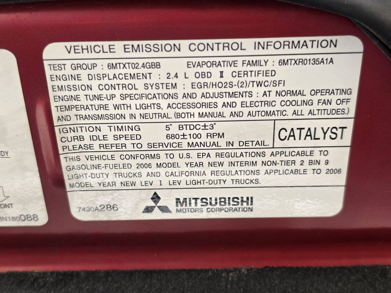 Used 2006 Mitsubishi Outlander LS FWD image 58