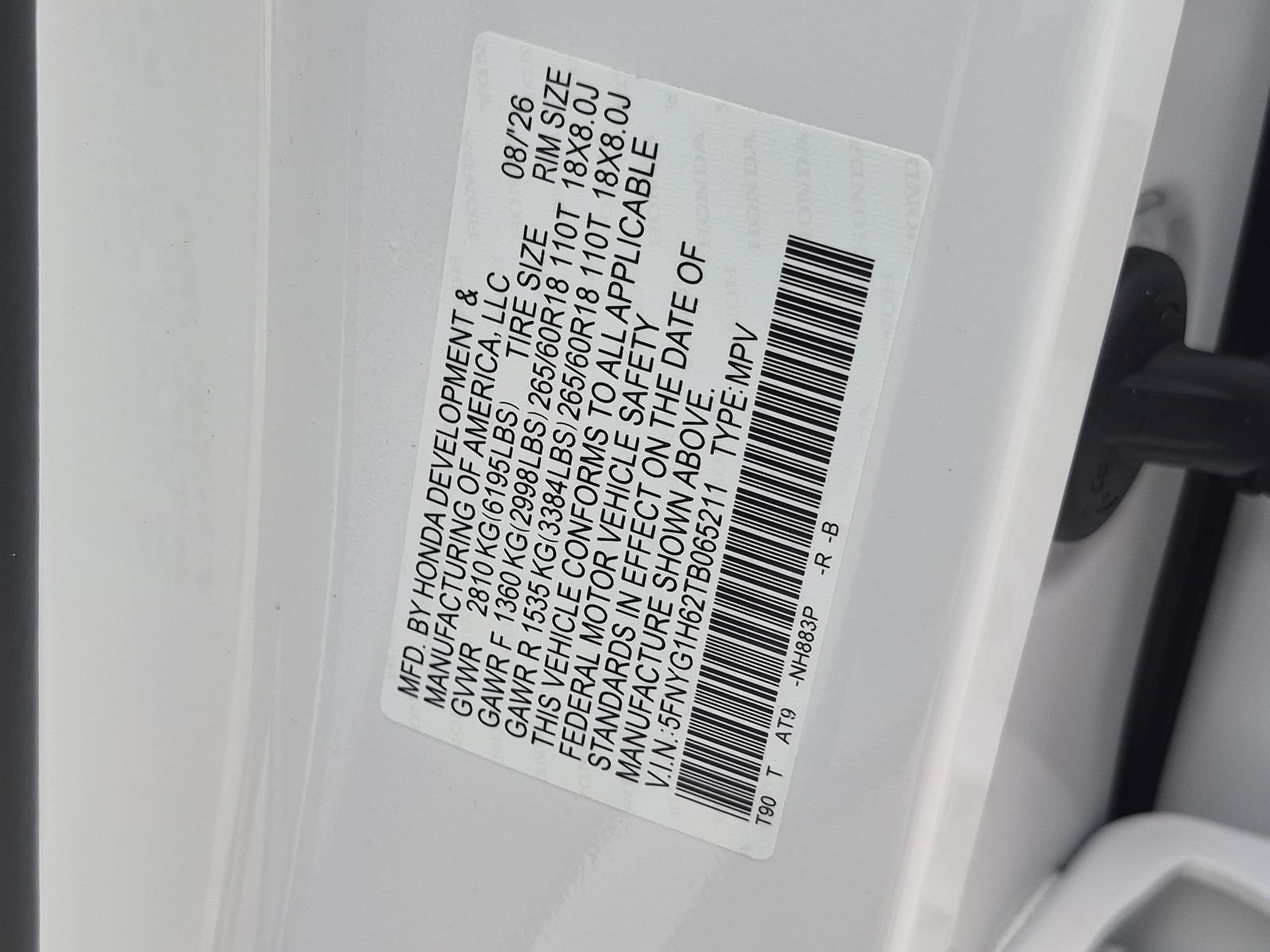New 2026 Honda Pilot TrailSport image 24