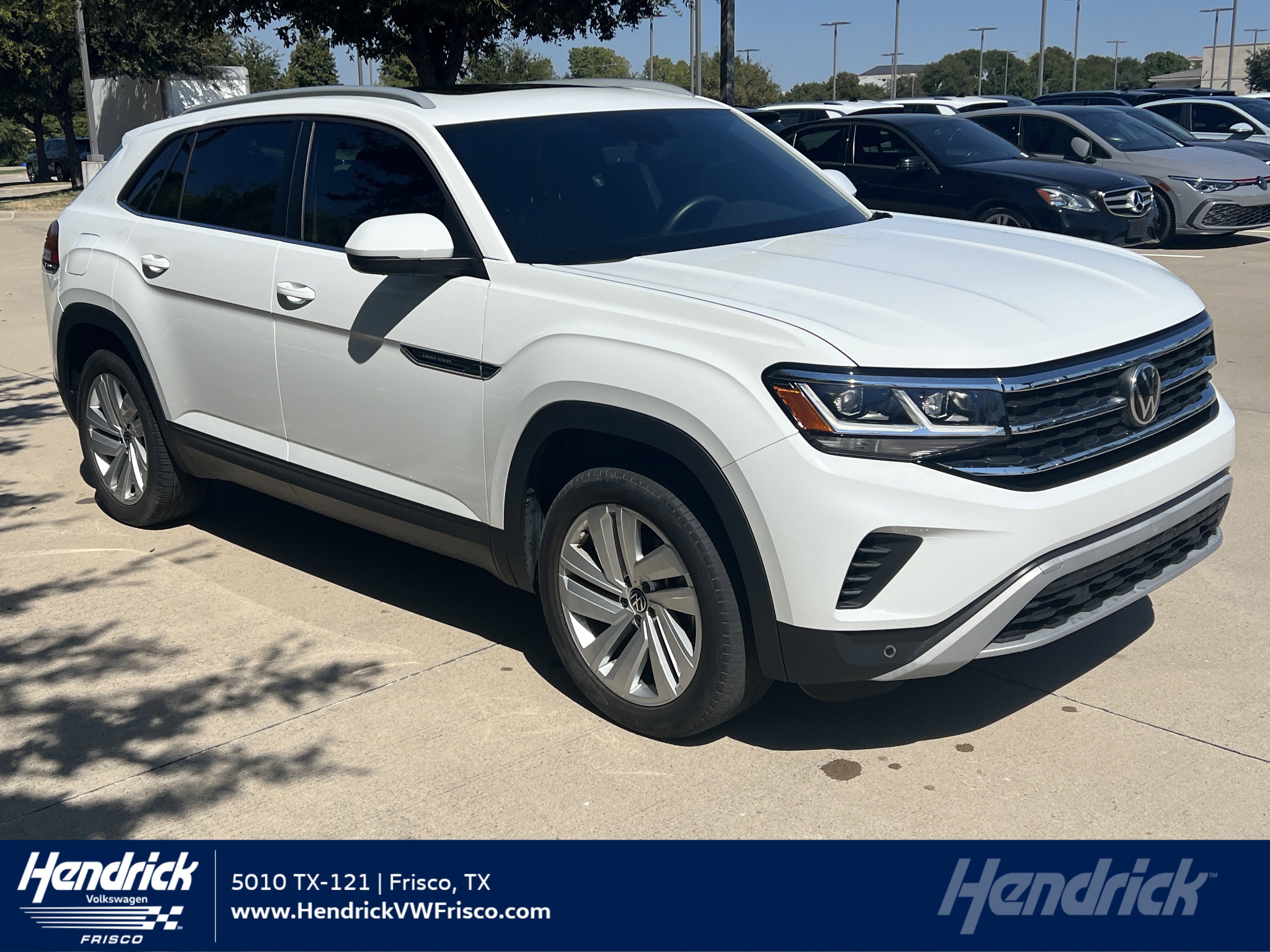 Used 2022 Volkswagen Atlas Cross Sport SE w/ Panoramic Sunroof Package
