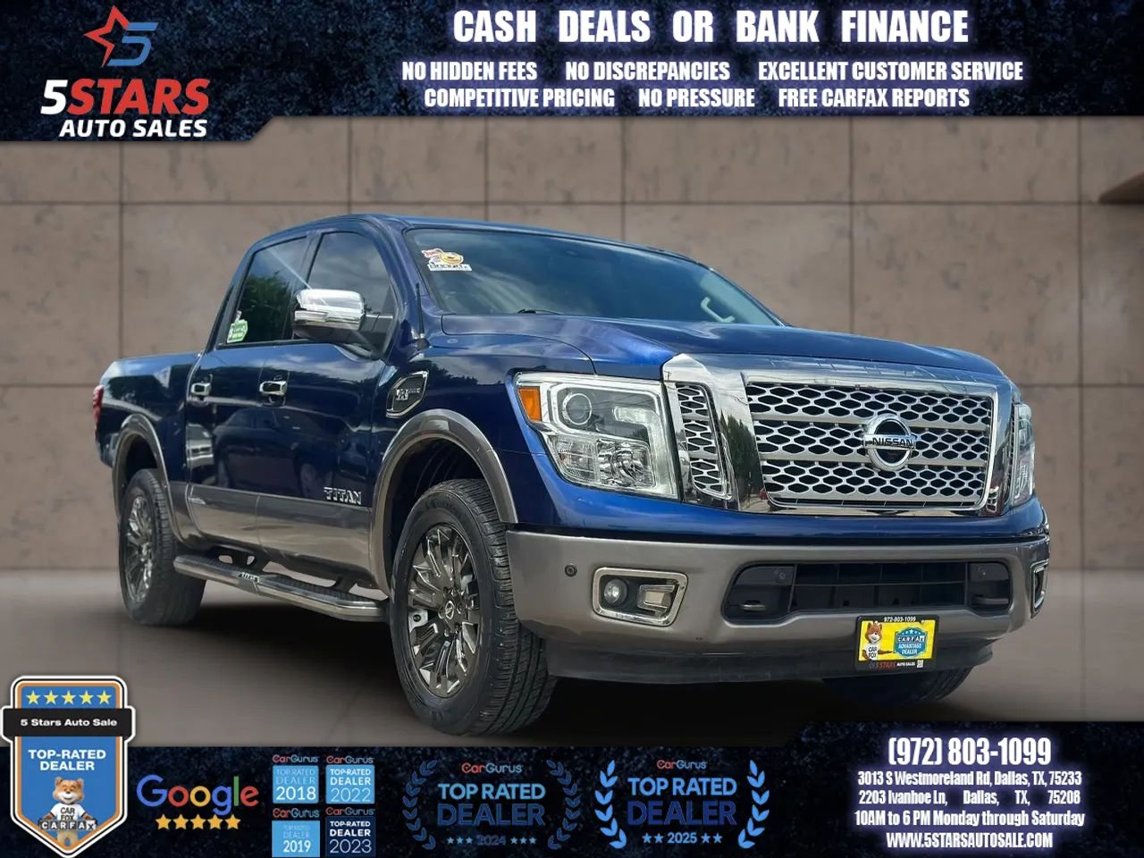Used 2017 Nissan Titan Platinum Reserve