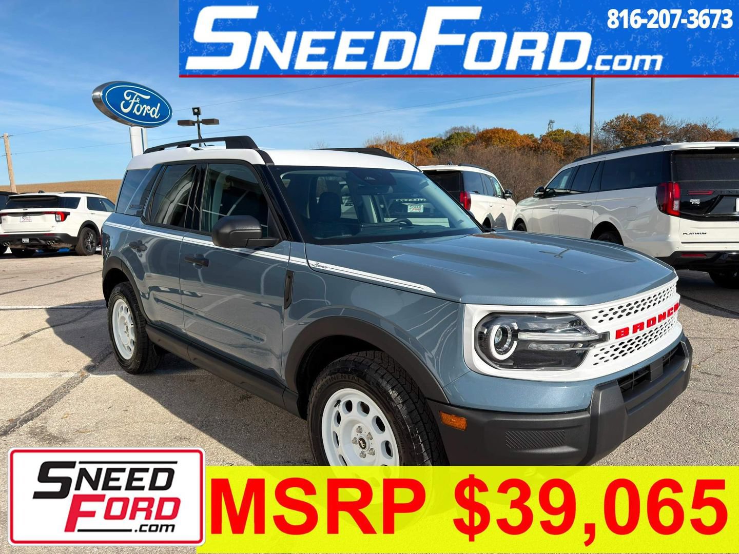 New 2025 Ford Bronco Sport Heritage w/ Convenience Package